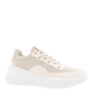Carl Scarpa Maive Beige Leather Chunky Trainers